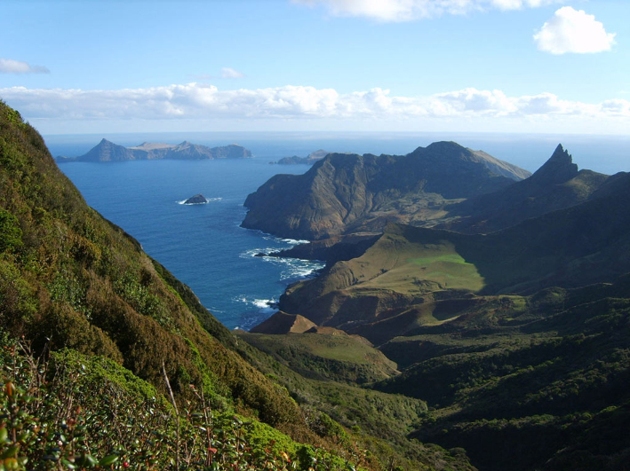 A ilha de Robinson Crusoe, um paraíso no meio do Pacífico.